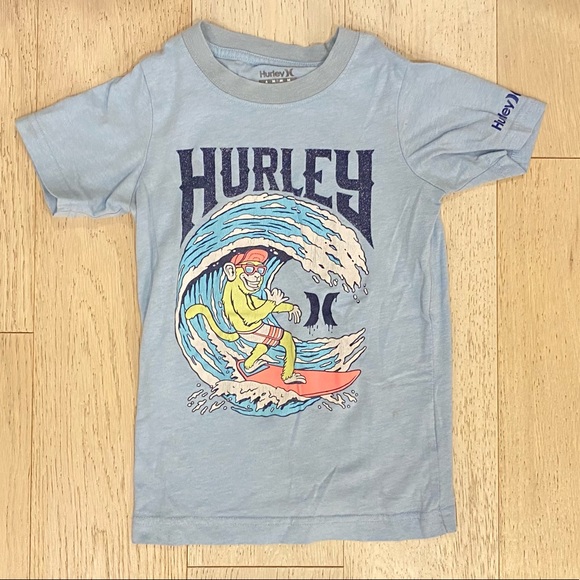 Bundle of 5 shirts. 4 Hurley and 1 glow in the dark converse t-shirt size 5/6 - Picture 4 of 6